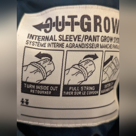 Columbia Kids' Freestyle II Insulated Snow Pants Size L,  night wave - Picture 7 of 14